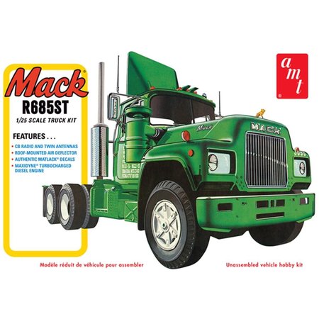 AMT Mack R685ST Semi Tractor Plastic Model Kit - Cab AM34202